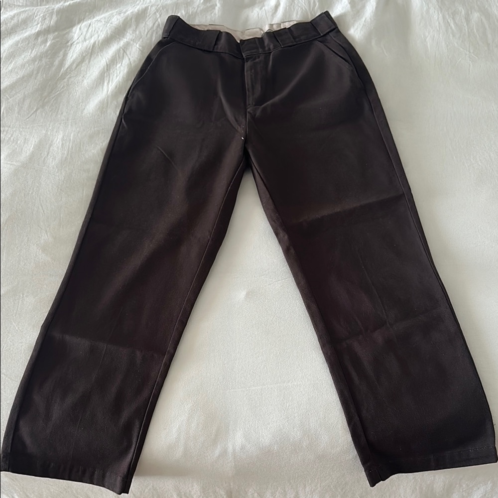 Limited Edition High-Waisted Dickies for Urban Outfitters – Brown